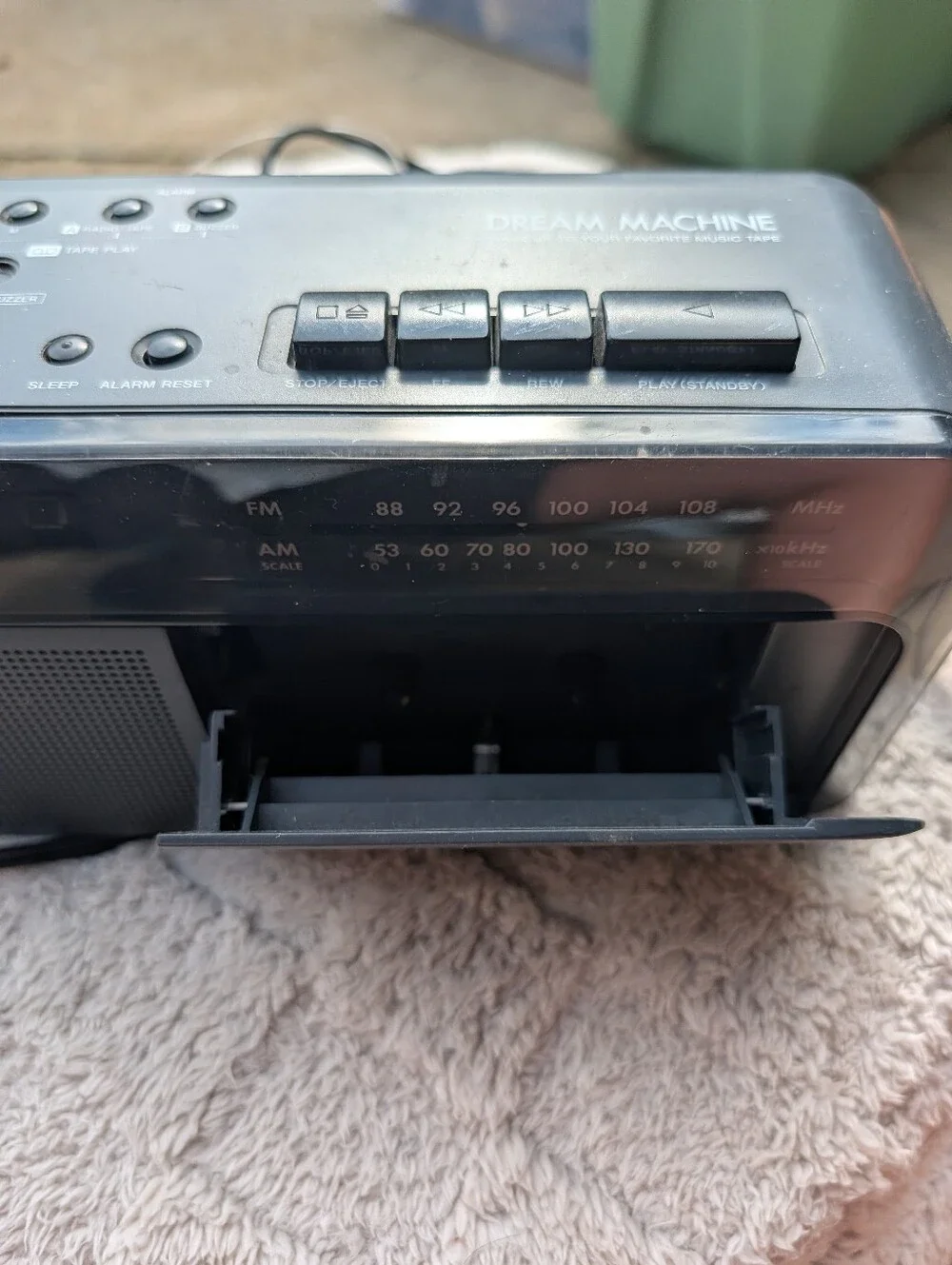 Vintage Sony Dream Machine Casette Player & Alarm Clock